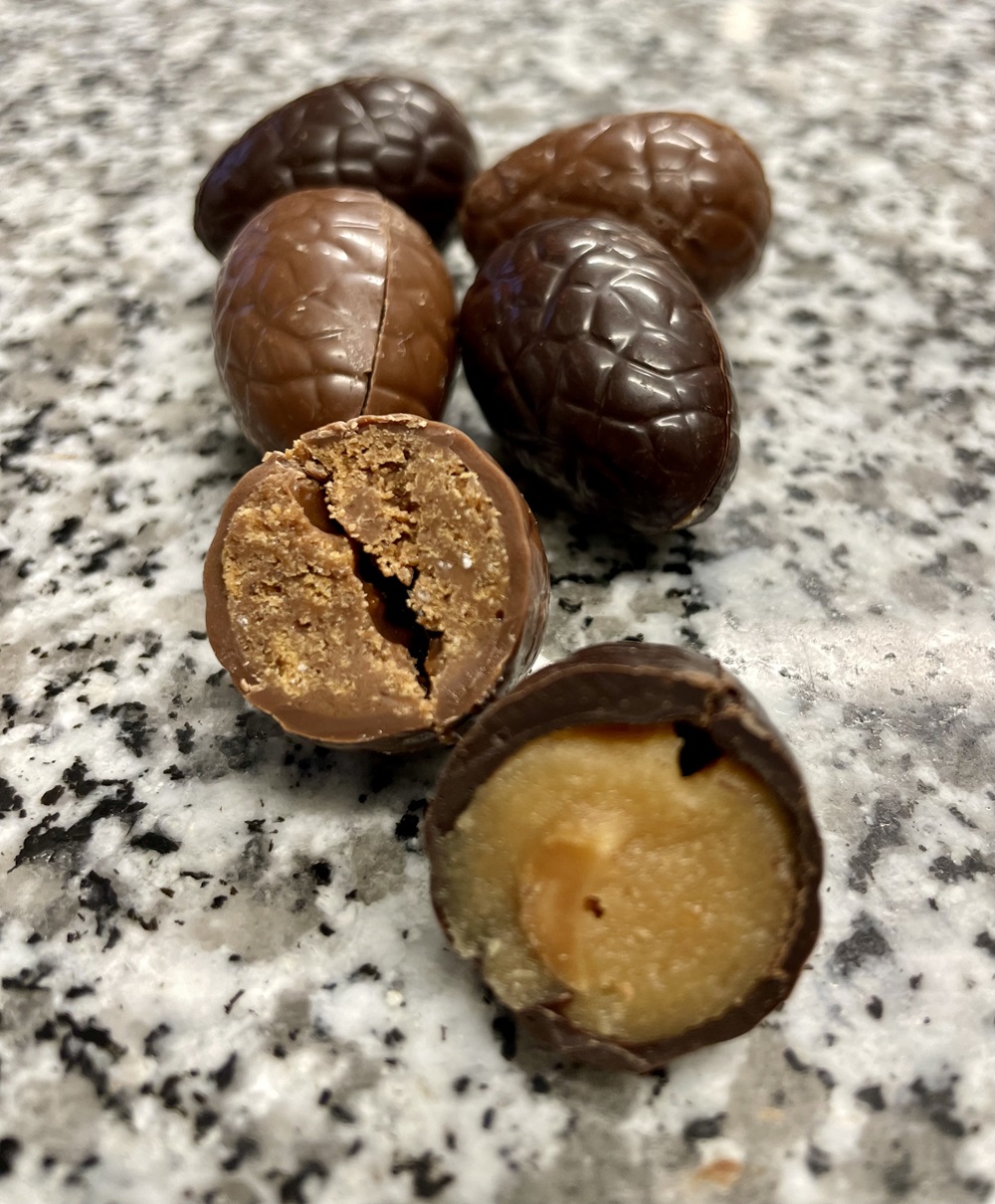 Œufs de Pâques en chocolat